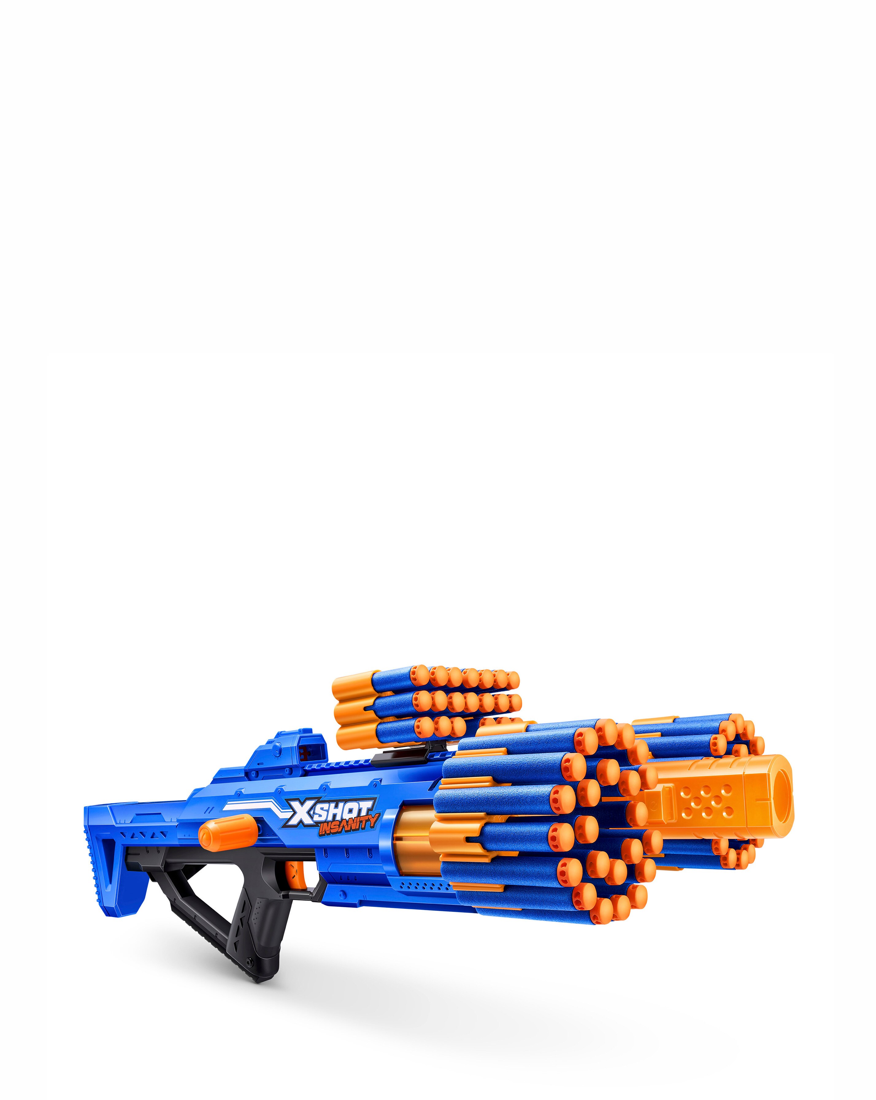 X Shot Insanity-Berzerko 8-Shot Blaster with 48 darts | JD Williams