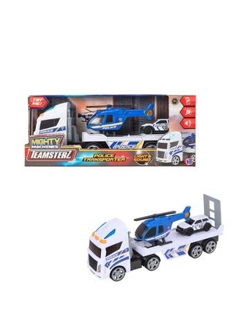 Teamsterz Small Police Heli Transporter