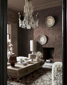 Abigail Ahern Boheme Marble Mocha Wallpaper