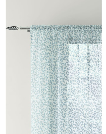 Willow Leaf Print Voile