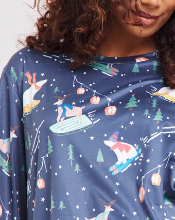 Pretty Secrets Christmas Family Pyjama - Ladies