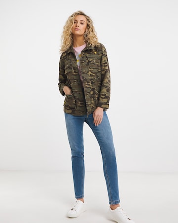 Joe Browns Embroidered Camo Military Jacket