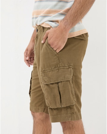 FatFace Cotton Linen Cargo Shorts