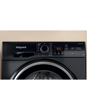 Hotpoint NSWM 1046 BS UK 10kg, 1400rpm, Washing Machine - Black + Install