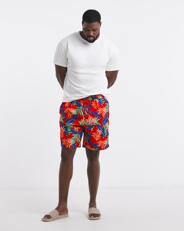 2 Pack Tropical Swim Shorts Long
