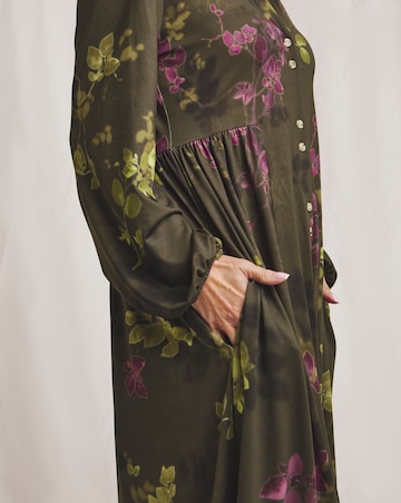 Julipa Jersey Button Down Midi Dress