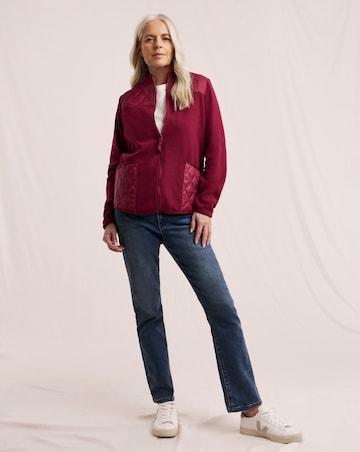 Julipa Zip Up Quilted Fleece