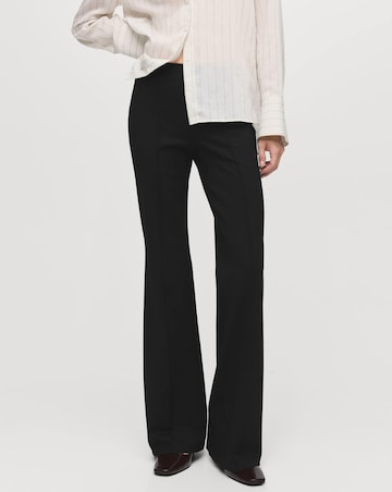 Mango Relaxed Flare Leggings