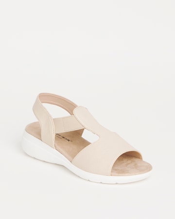 Cushion Walk Elastic Sandal E Fit