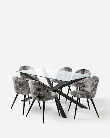 Bodie 6 Seater with 6 Savannah Chair