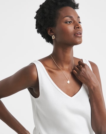 White Reversible Vest