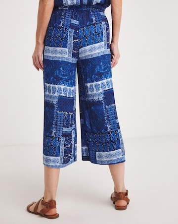 Julipa Printed Crop Trouser