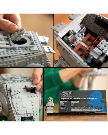 LEGO Star Wars AT-ST Walker Building Set for Adults, Collectible 75417