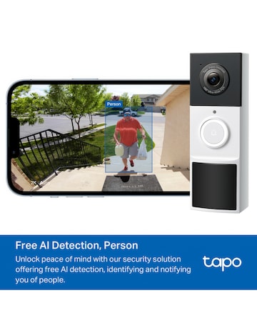 TP-Link Tapo D210 2k Video Doorbell With Chime