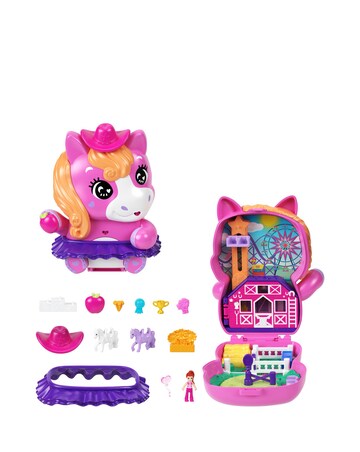 Polly Pocket Pony Rodeo Compact Playset