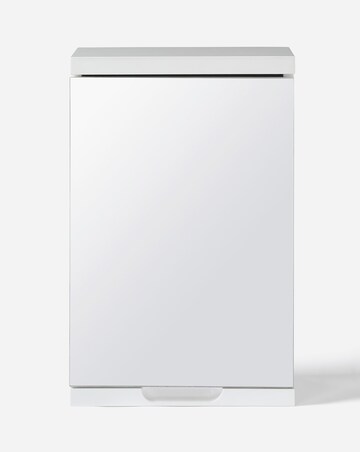 Hopton High Gloss Single Mirror Cabinet