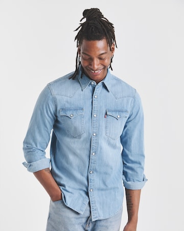 Levi's Barstow Western Standard Shirt - Light Indigo