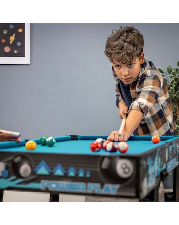 Power Play Pool 3ft Folding Games Table