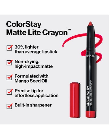 Revlon ColorStay Matte Lite Crayon Lift Off