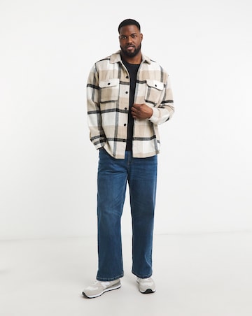 Jack & Jones Bradley Ollie Overshirt - Natural