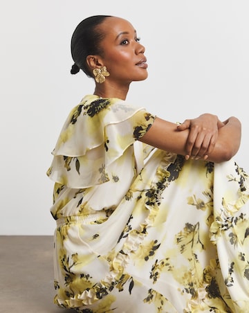 Joanna Hope Ruffle Maxi Dress