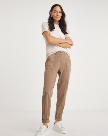 Stone Tapered Trouser