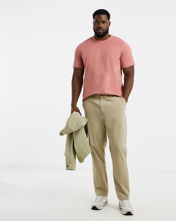 5 Pack Multi Crew Neck T-Shirts Long