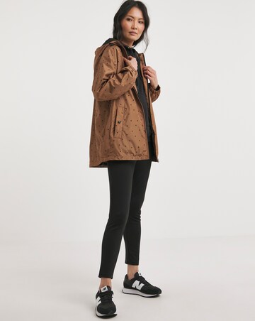 Spot Print Lightweight Raincoat