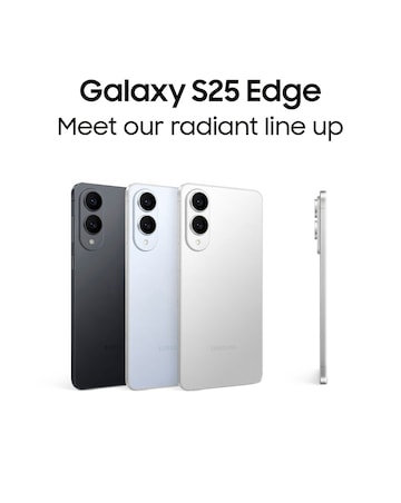 Samsung Galaxy S25 Edge 256GB - Titanium Silver