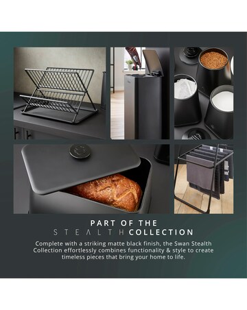 Swan Stealth 5 Piece Saucepan and Frying Pan Set