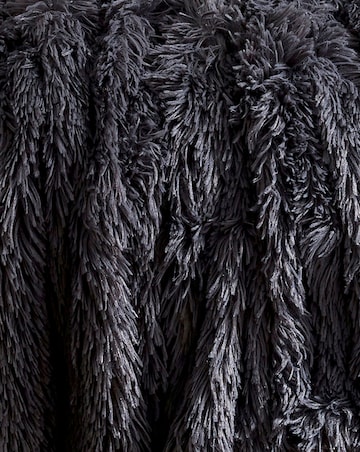 Catherine Lansfield Shaggy Fleece Throw