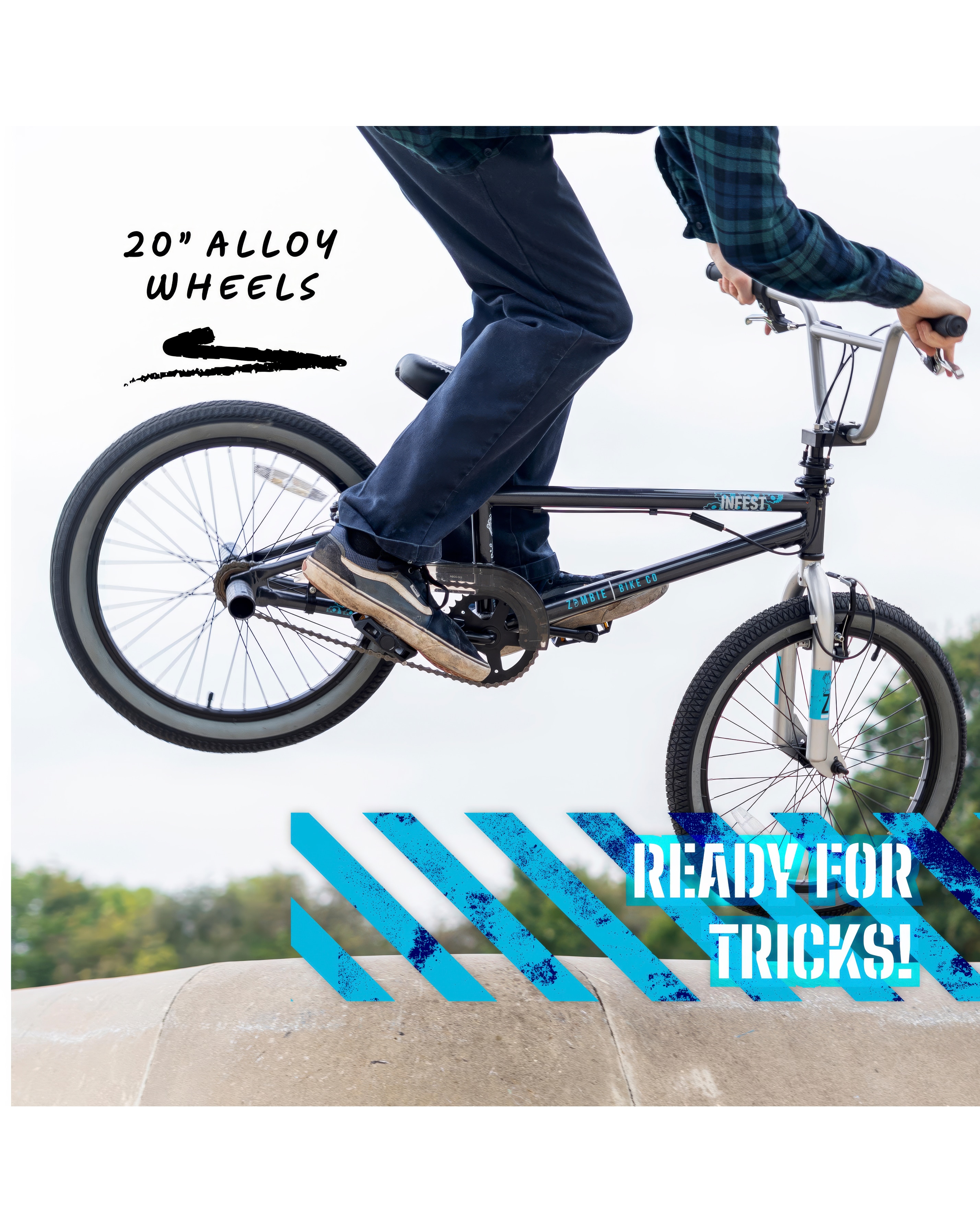 Zombie Infest BMX Bike - 20 inch wheel | JD Williams