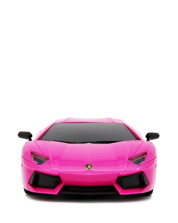 CMJ 1:24 Scale Lamborghini Aventador Pink RC Car