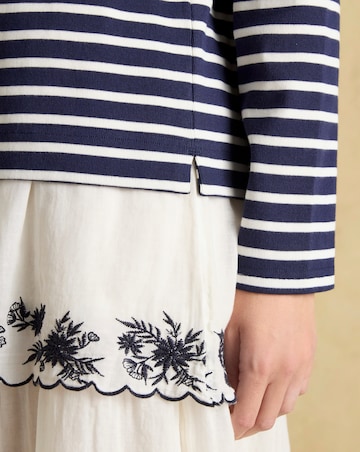 Joules Harbour Boat Neck Breton Top