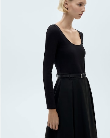 Mango Diana Belted Dress