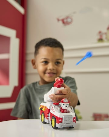 Paw Patrol Fire Rescue Vehicle Marshall with Rescue Fire Engine