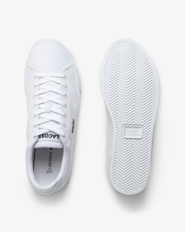 Lacoste Lerond Set Canvas Trainers - White