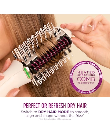 Shark SmoothStyle Heated Brush & Smoothing Comb HT202UK