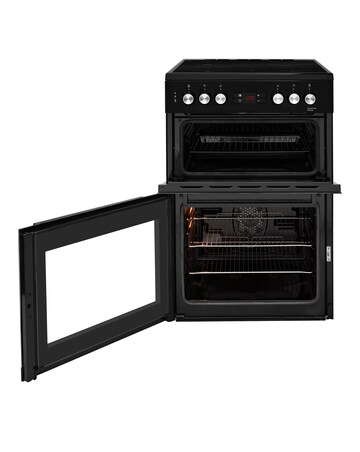 Beko KDC653K Double Oven Electric Cooker - Black