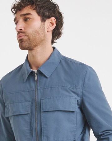 Blue Ripstop Lightweight Jacket