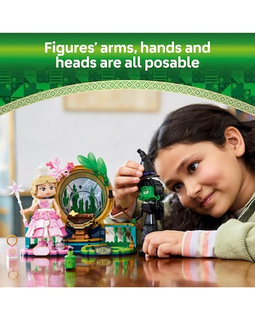LEGO Wicked Elphaba & Glinda Figures Fantasy Toy Construction Playset 75682