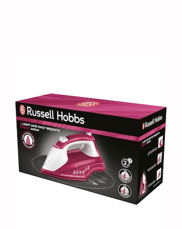 Russell Hobbs Light & Easy Brights Iron 2400W - Berry