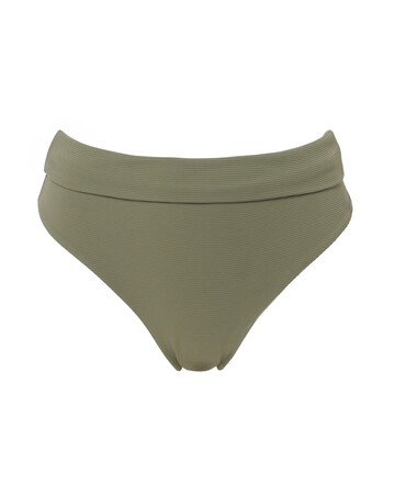 Anthology Ribbed Fold Bikini Bottoms