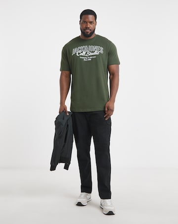 Jack & Jones Makoto Logo T-Shirt 3 Pack - Multi