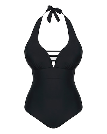 Non Wired Padded Halter Neck Swimsuit
