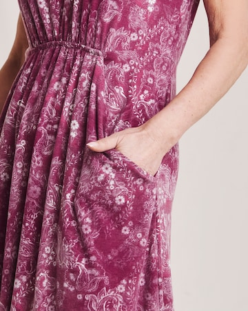 Julipa Gathered Waist Midi Dress