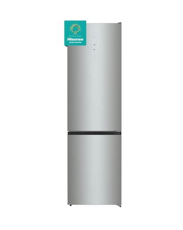 Hisense RB470N4SICUK Total No Frost Fridge Freezer - Stainless Steel
