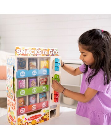 Melissa & Doug Sort, Stock, Select Wooden Vending Machine Play Set