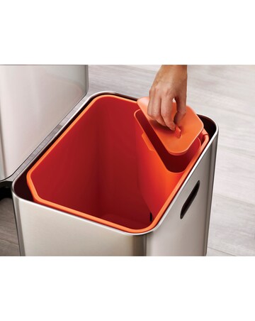 Joseph Joseph 60L Bin Stainless Steel