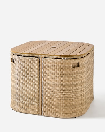 Seville Compact Dining Set with Parasol